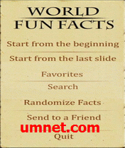 game pic for XIMADs World Fun Facts Lite S60 3rd